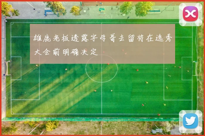 雄鹿老板透露字母哥去留将在选秀大会前明确决定